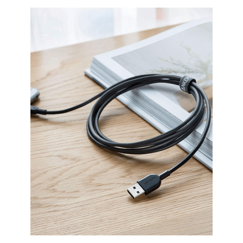 Anker PowerLine II Lightning Cable - USB 2.0 / 1.8m / Black