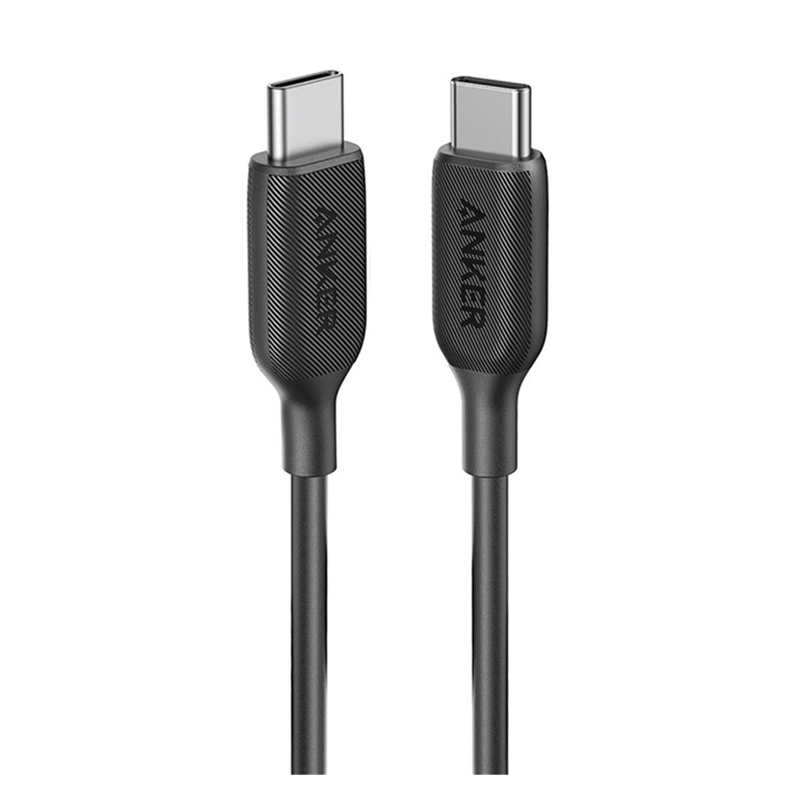 Anker PowerLine III USB-C to USB-C Fast Charging Cable - 1.8m / Black