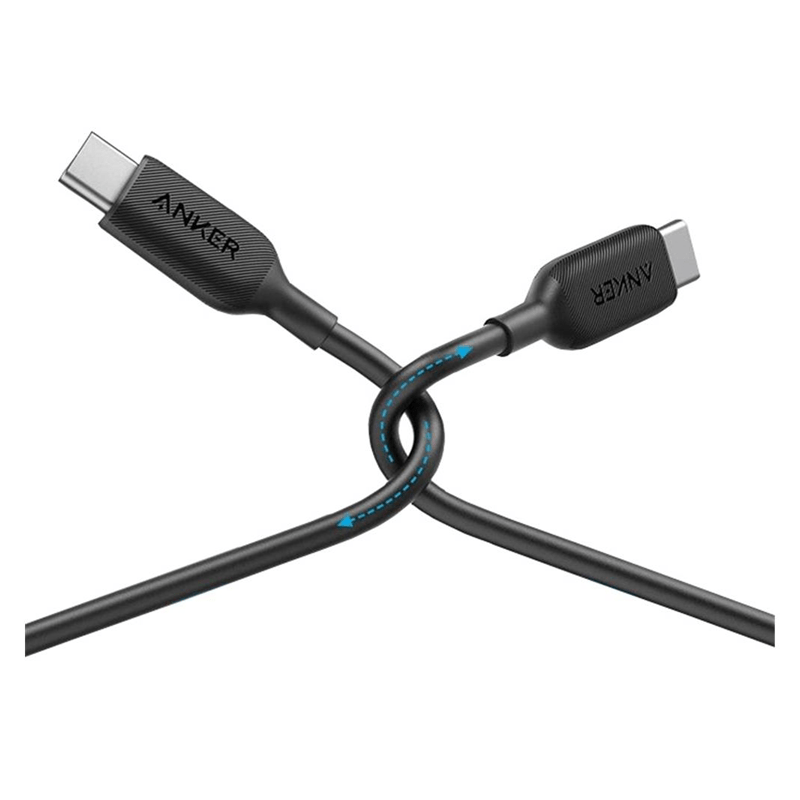 Anker PowerLine III USB-C to USB-C Fast Charging Cable - 1.8m / Black