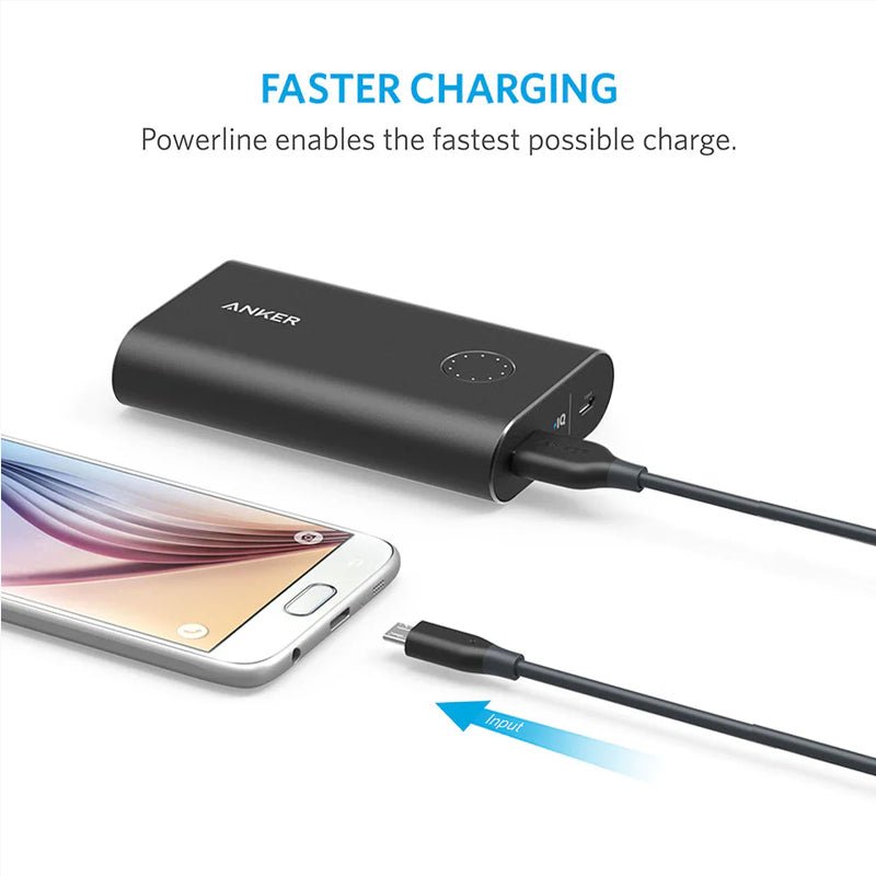 Anker PowerLine Micro 6ft/1.8m - Black