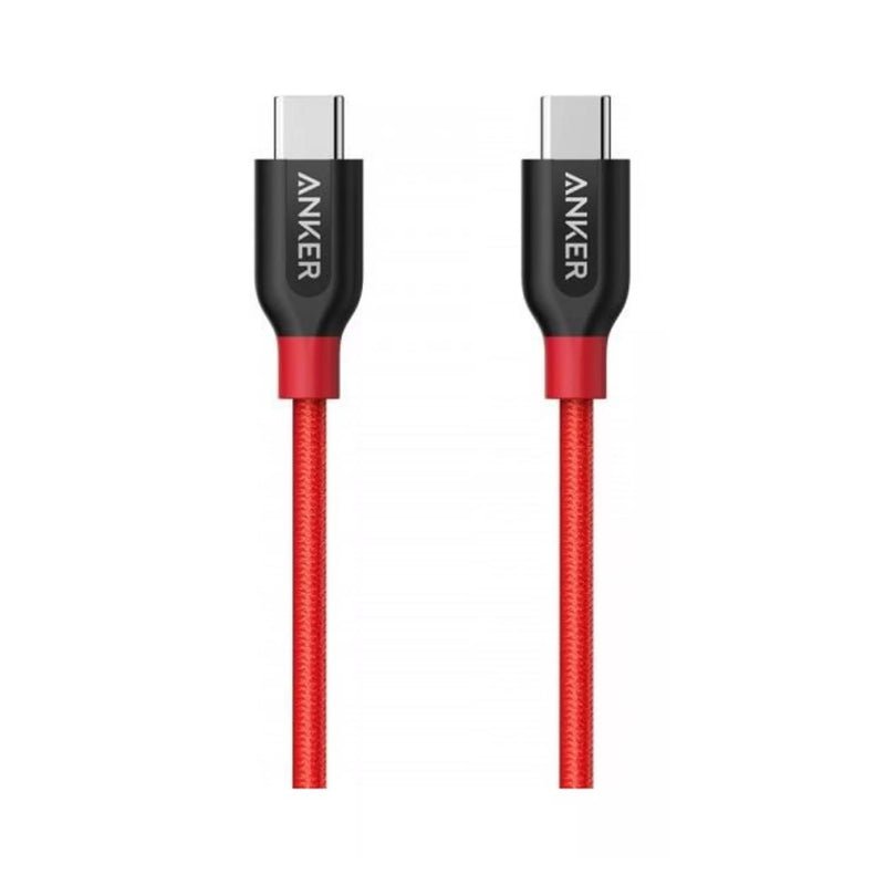Anker Powerline+ USB-C to USB-C 2.0 (0.9m) - Red