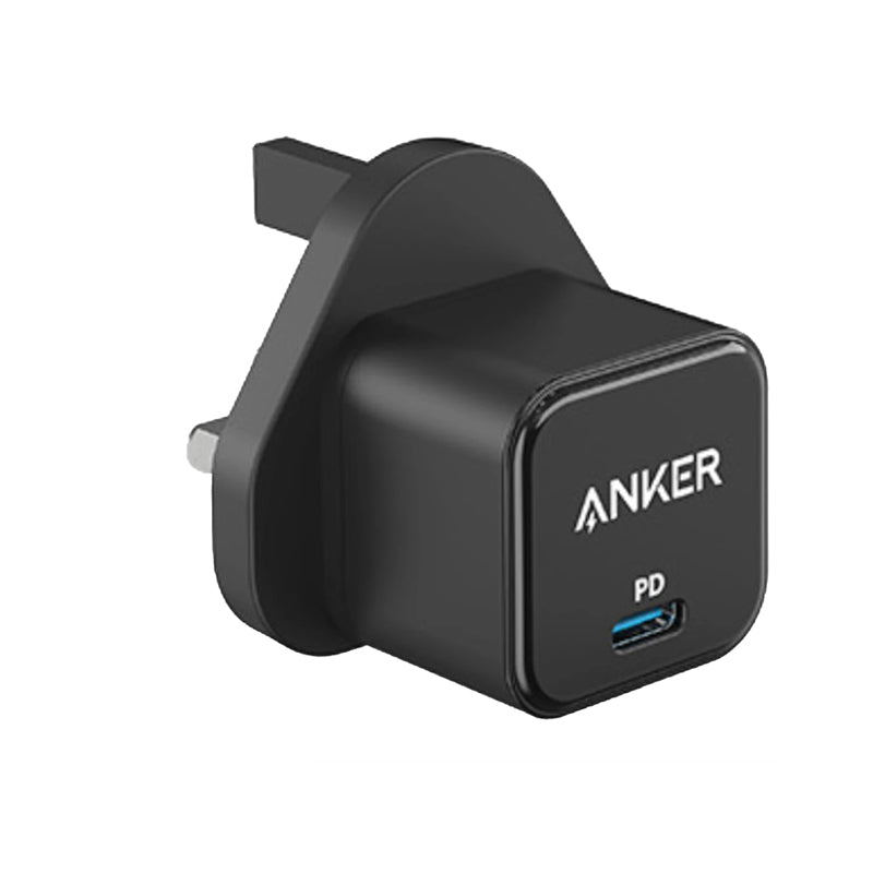 Anker PowerPort III 20W Cube Adapter - 20W / USB-C / Black