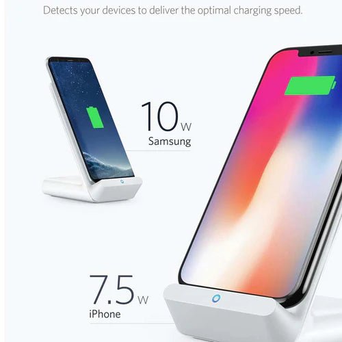 Anker PowerWave 7.5W Stand Wireless Charger - White