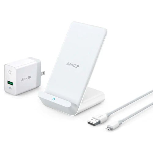 Anker PowerWave 7.5W Stand Wireless Charger - White