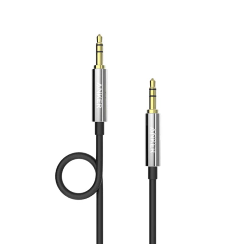 Anker Premium Auxiliary AUX Cable (1.2m) - Black