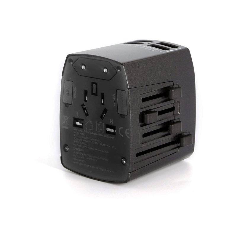 Anker Universal Travel Adapter - 4 USB Port / Black