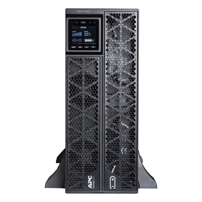 APC Smart-UPS 5000VA - 5K Watts / 5K VA / Double Conversion Online / Tower
