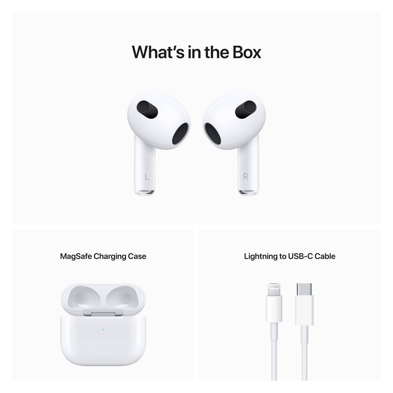 Apple Airpods (3rd generation) - Bluetooth 5.0 / White