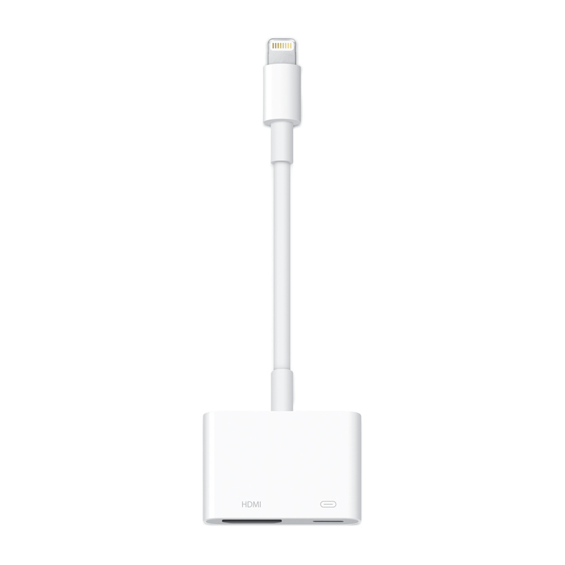 Apple HDMI Lightning to Digital AV Adapter - White