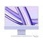 Apple iMac - 24" / M3 / 8-Core CPU / 10-Core GPU / 16-Core Neural Engine / 8GB RAM / 512GB SSD / Arb/Eng / Purple / 1YW