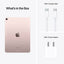 Apple iPad Air (5th Gen) - M1 Chip / 256GB / 10.9" Liquid Retina / Wi-Fi / 1YW / Pink - Tablet