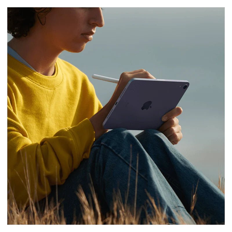 Apple iPad Mini (6th Gen) - A15 Bionic Chip / 256GB / 8.3" Retina / Wi-Fi / Cellular / 1YW / Starlight