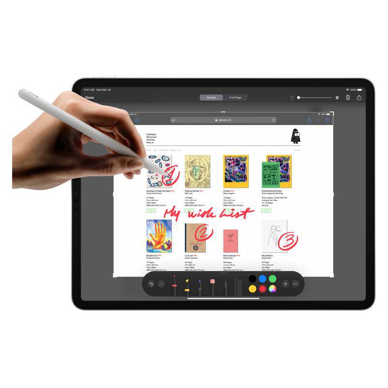 Apple iPad Pro - 1TB / 11.0-inch Liquid Retina/ Wi-Fi / Silver