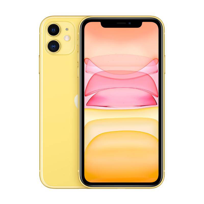 Apple iPhone 11 - 128GB / 6.1" Liquid Retina / Wi-Fi / 4G / Yellow Color - Mobile