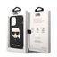 Apple iPhone 14 Pro Max - Black Karl Lagerfeld Silicone Pink Case Karl Head Logo