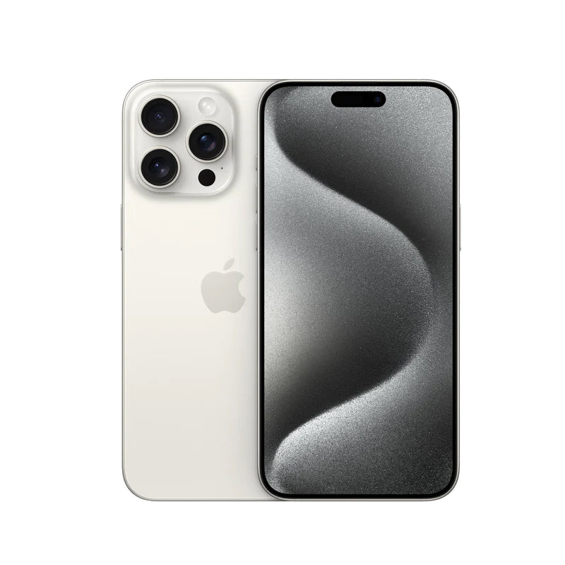 Apple iPhone 15 Pro Max - 256GB / White Titanium / 5G / 6.7