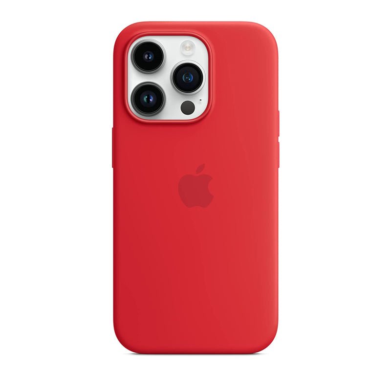 Apple iPhone MagSafe Silicone Case - iPhone 14 Pro Max / Red