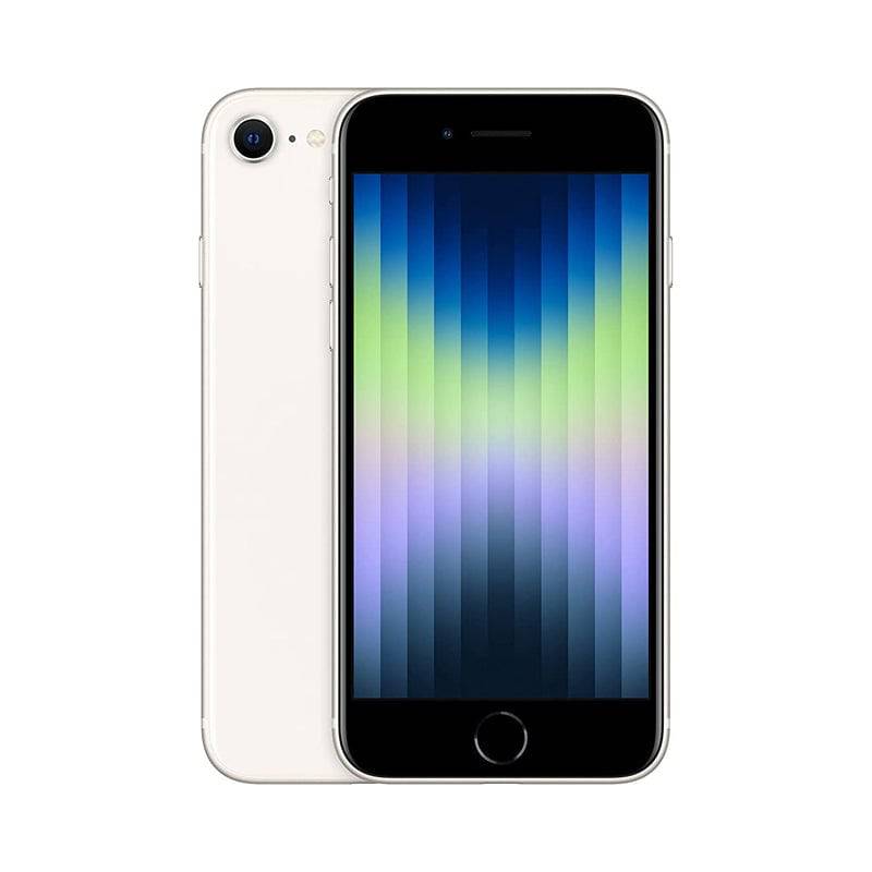 Apple iPhone SE 3 Gen - 128GB / 4.7" Retina / Wi-Fi / 5G / White Color - Mobile