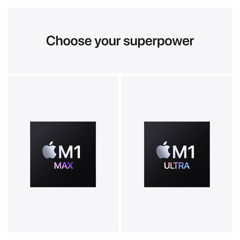 Apple Mac Studio - M1 Ultra / 20-Core CPU / 64-Core GPU / 32-Core Neural Engine / 128GB RAM / 8TB SSD / 1YW