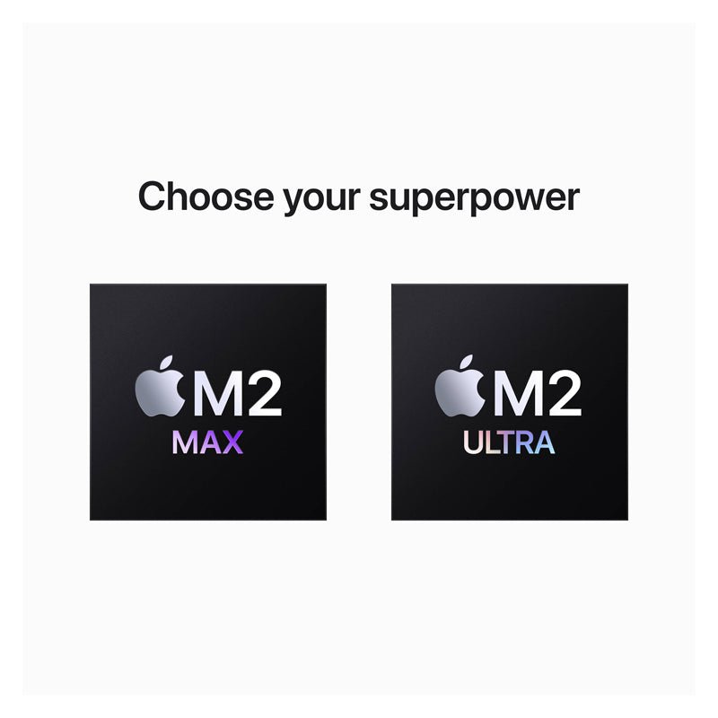 Apple Mac Studio - M2 Ultra / 24-Core CPU / 60-Core GPU / 32-Core Neural Engine / 128GB RAM / 2TB SSD / 1YW