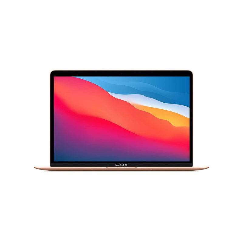 Apple MacBook Air - 13.3" / M1 / 8-Core CPU / 7-Core GPU / 8GB / 256GB SSD / Arabic/English / Gold / 1YW - Laptop