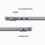 Apple MacBook Air - 13.6" / M2 / 8-Core CPU / 8-Core GPU / 8GB RAM / 256GB SSD / Arb/Eng / Silver / 1YW