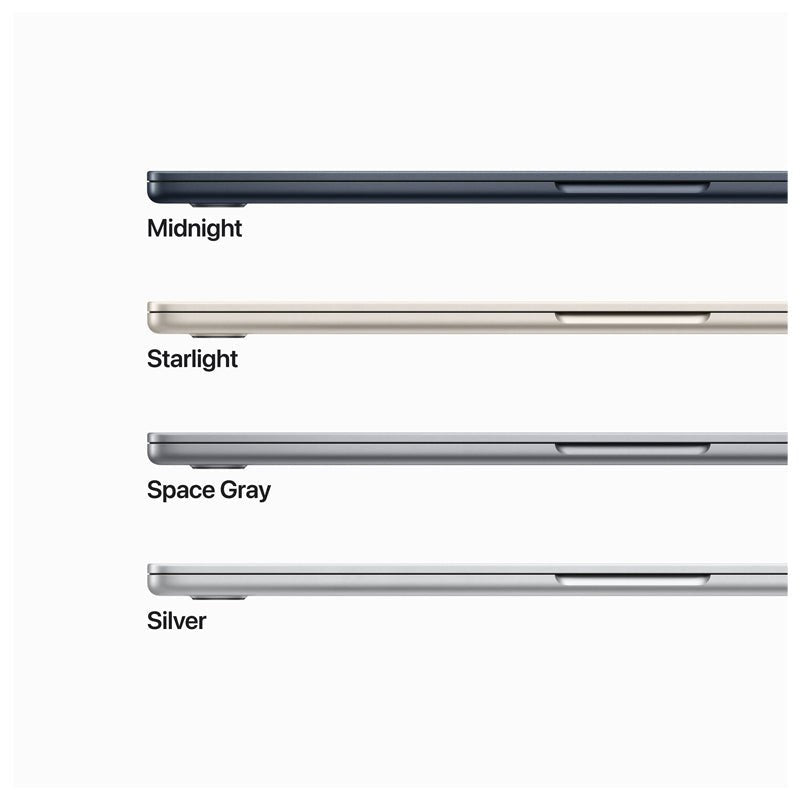 Apple MacBook Air - 15.3" Liquid Retina / M2 / 8-Core CPU / 10-Core GPU / 24GB RAM / 1TB SSD / Arb/Eng / Starlight / 1YW