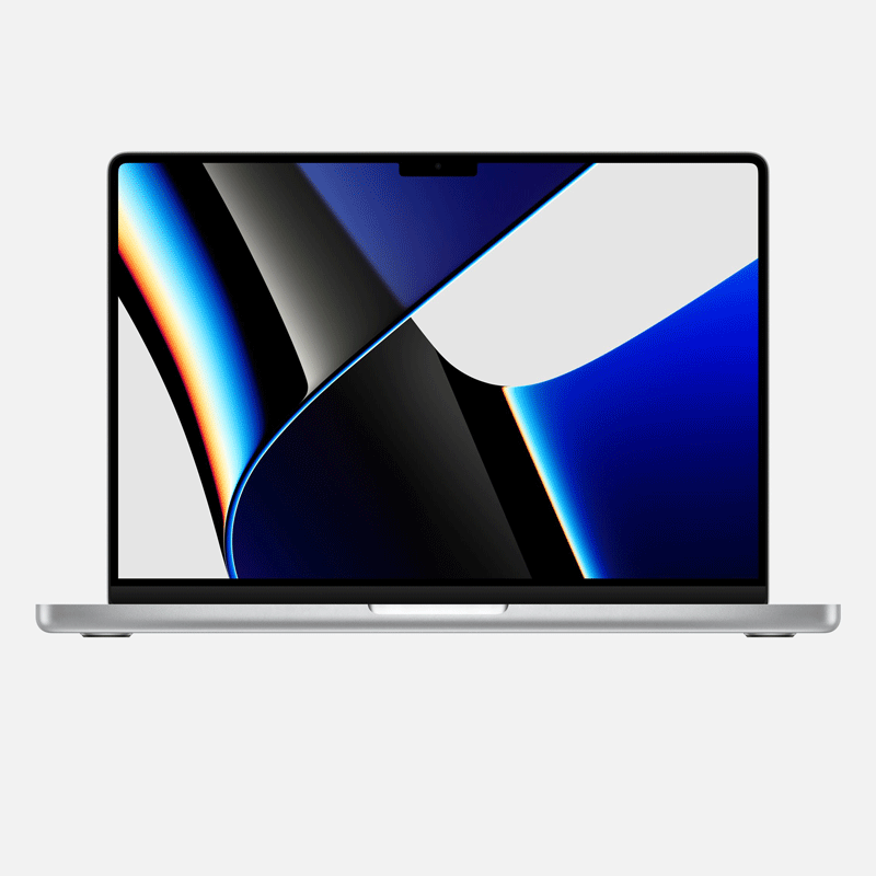 Apple MacBook Pro - 14.2" / M1 Pro / 10-Core CPU / 16-Core GPU / 16GB / 1TB SSD / Arabic/English / macOS / Silver / 1YW - Laptop