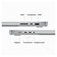 Apple MacBook Pro - 16.2" / M3 Pro / 12-Core CPU / 18-Core GPU / 36GB RAM / 512GB SSD / Arb/Eng / Silver / 1YW