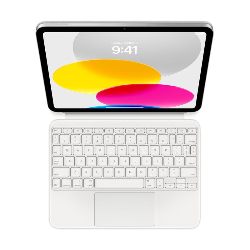 Apple Magic Keyboard Folio iPad 10th generation - White / English