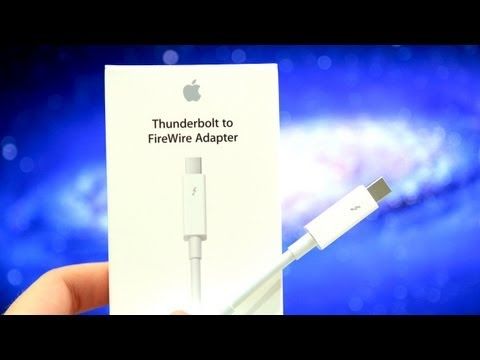 Apple Thunderbolt To FireWire Adapter - White