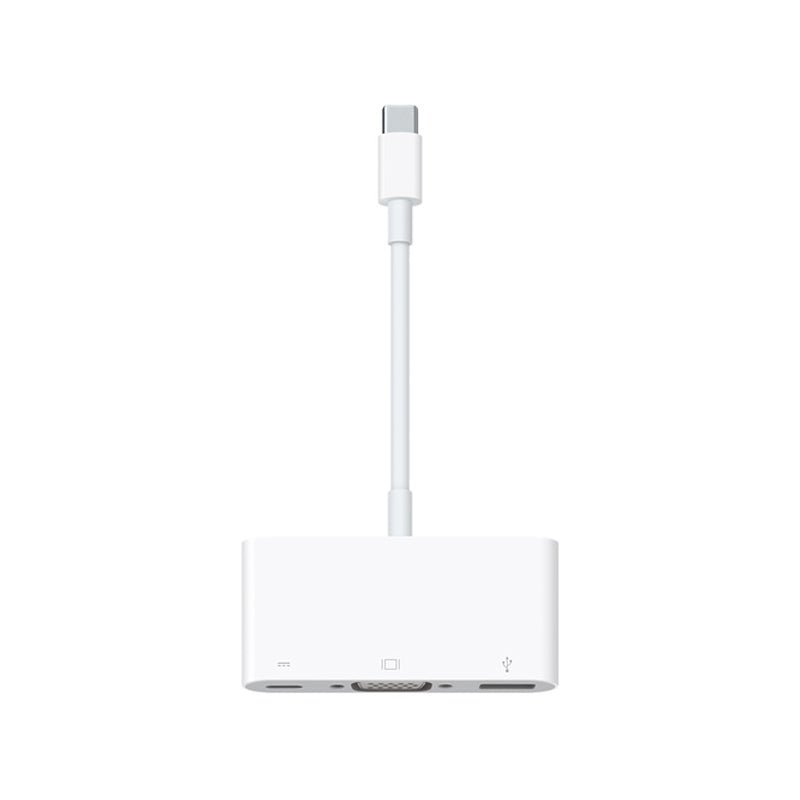 Apple USB Type-C to VGA Multiple Adapter - USB-A / VGA / USB Type-C / White