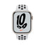 ساعة آبل نايك الإصدار 7 مع الفرقة الرياضية - LTPO OLED / 32 جيجابايت / 41 مم / خلوي / واي-فاي / ضوء النجوم