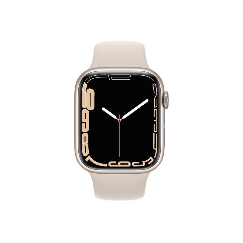 Apple Watch Series 7 - OLED / 32GB / 41mm / Bluetooth / Wi-Fi / Starlight