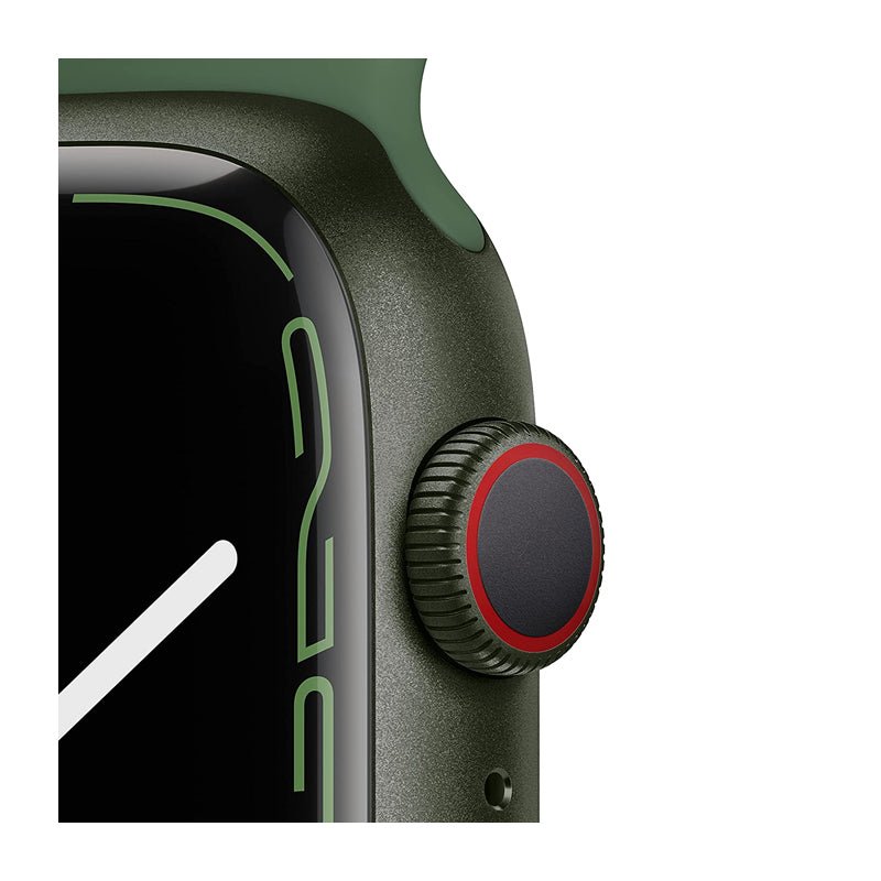 ساعة آبل الإصدار 7 - OLED / 32 جيجابايت / 45 مم / بلوتوث / واي-فاي / خلوي / أخضر