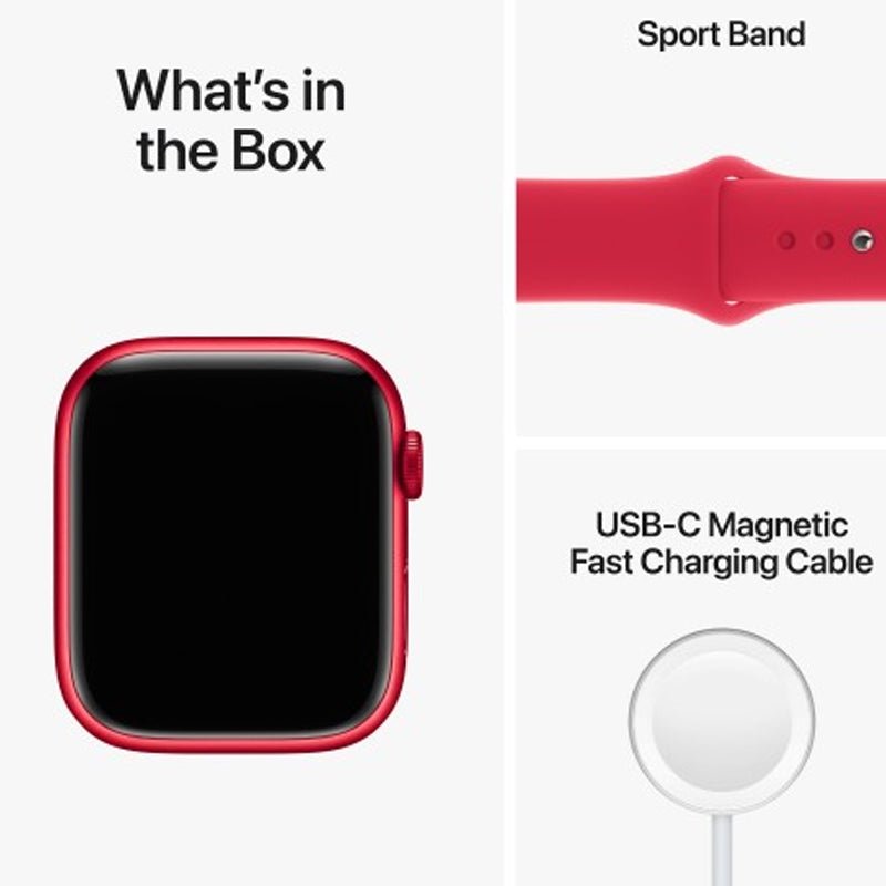 Apple Watch Series 8 - OLED / 32GB / 45mm / Bluetooth / Wi-Fi / Cellular / Red