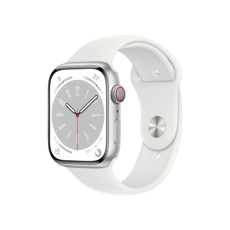 Apple Watch Series 8 - OLED / 32GB / 45mm / Bluetooth / Wi-Fi / Cellular / Silver