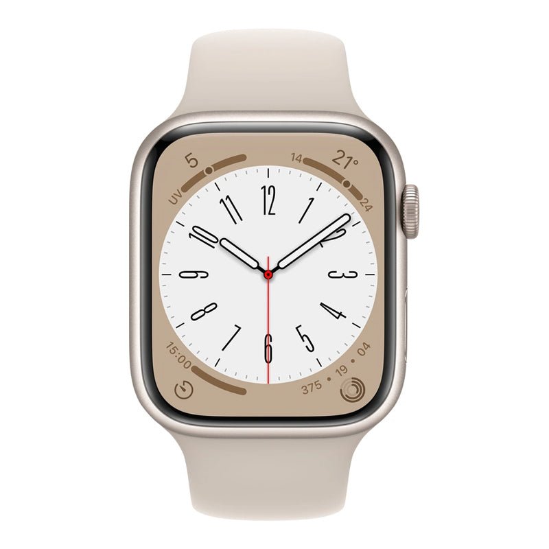 Apple Watch Series 8 - OLED / 32GB / 45mm / Bluetooth / Wi-Fi / Cellular / Starlight
