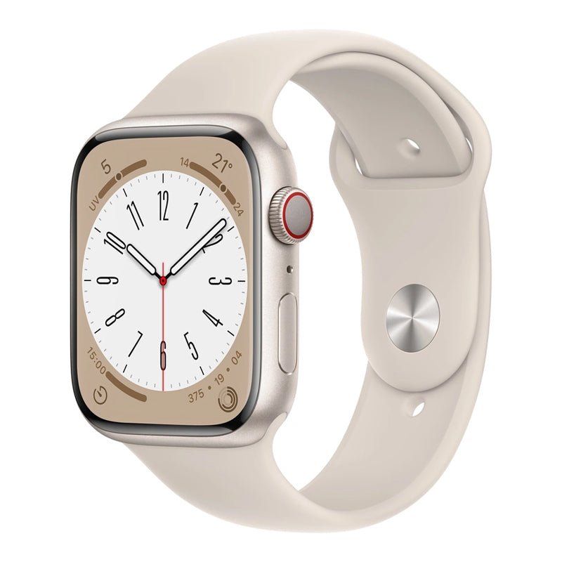 Apple Watch Series 8 - OLED / 32GB / 45mm / Bluetooth / Wi-Fi / Cellular / Starlight