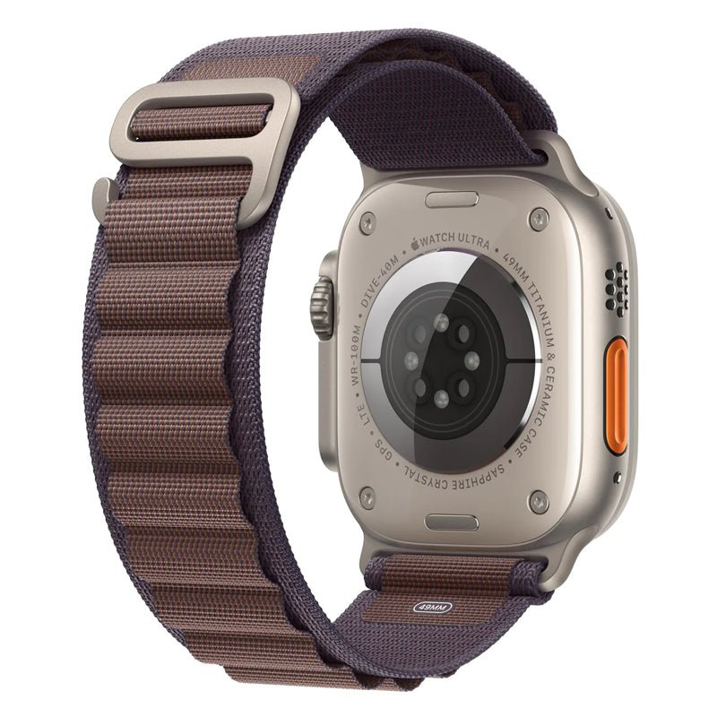 Apple Watch Ultra 2 - LTPO OLED / 64GB / 49mm / Bluetooth / Wi-Fi / Cellular / Small / Titanium Indigo Alpine Loop