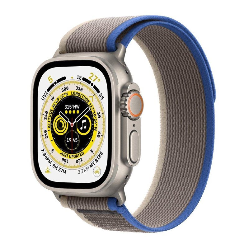 Apple Watch Ultra - LTPO OLED / 32GB / 49mm / Bluetooth / Wi-Fi / Cellular / Blue/Gray - ML