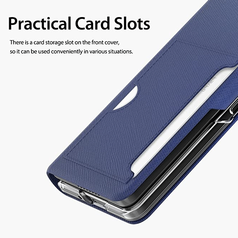 Araree Bonnet C Diary Case For Z Fold 4 - Ash Blue