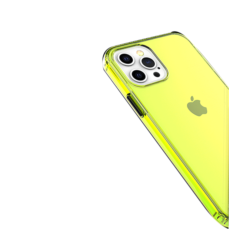Araree Duple Case For iPhone 12 & 12 Pro - Neon Yellow