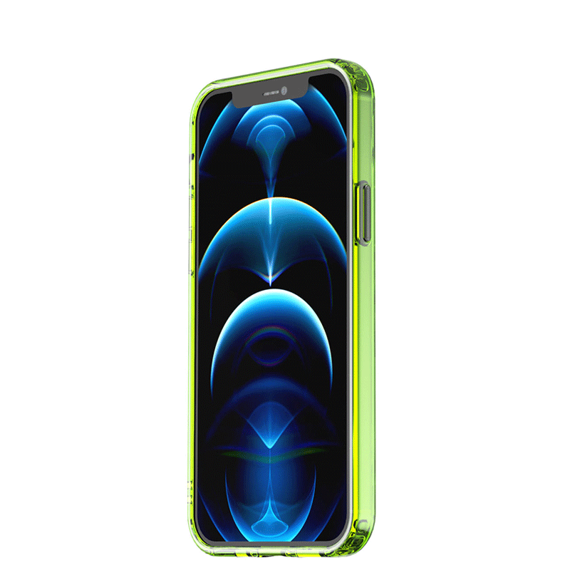 Araree Duple Case For iPhone 12 Pro Max - Neon Yellow