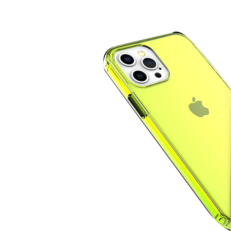 Araree Duple Case For iPhone 12 Pro Max - Neon Yellow