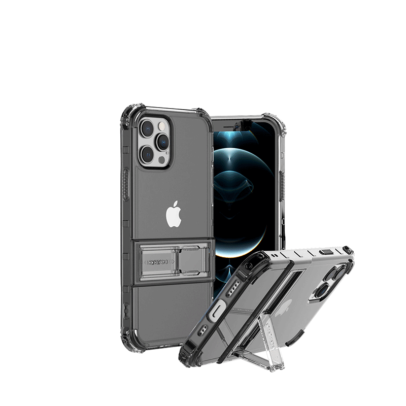 Araree Mach Stand Case For iPhone 12 & 12 Pro - Black