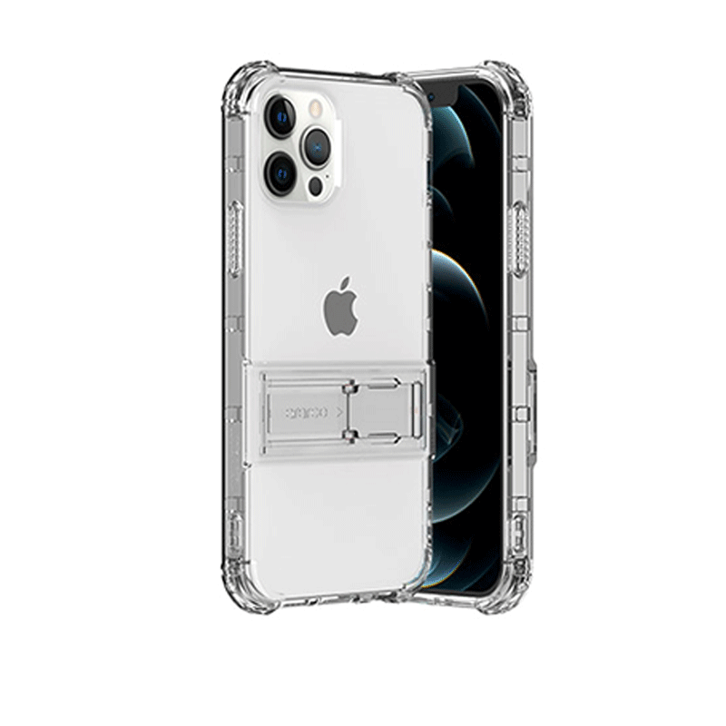 Araree Mach Stand Case For iPhone 12 & 12 Pro - Clear