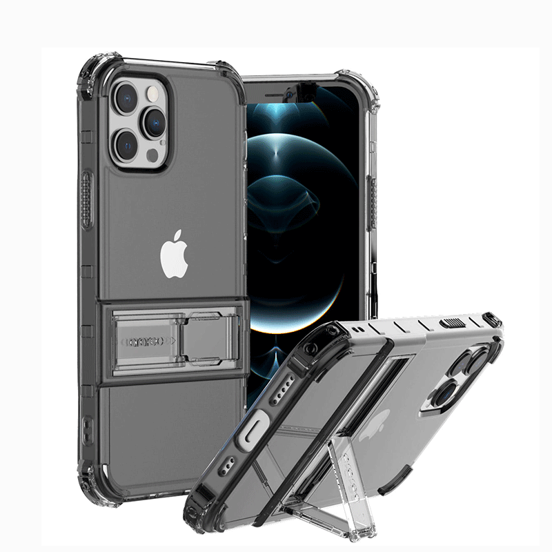 Araree Mach Stand Case For iPhone 12 Pro Max - Black