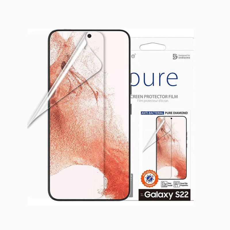 Araree Pure Diamond Screen Protector For Samsung Galaxy S22 – Clear