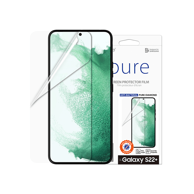 Araree Pure Diamond Screen Protector For Samsung Galaxy S22 Plus - Clear